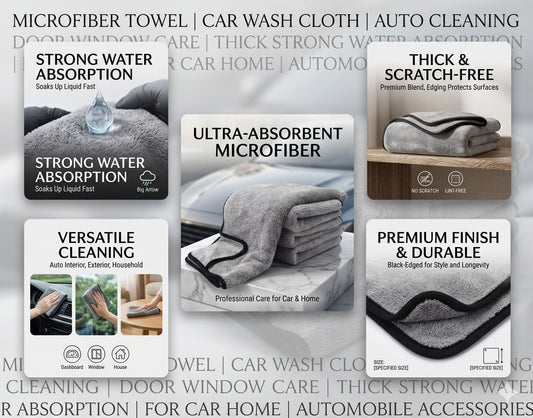 AutoGloss™ Premium Microfiber Towel